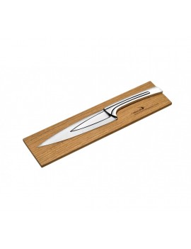 Coffret Meeting 2 couteaux support chêne : Office 9 cm - Chef 17 cm