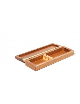 Coffret de présentation 2 couteaux en bois d'olivier COMAS