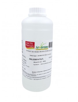 Extrait de Rose Arôme alimentaire naturel professionnel 3083 SEVAROME