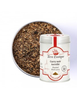 Curry noir torrifié 60 g TERRE EXOTIQUE