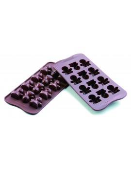 Moule silicone Mood EasyChoc 12 bonhommes SCG015 SILIKOMART