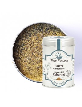 Poivre du vigneron, expression Cabernet 60 g TERRE EXOTIQUE
