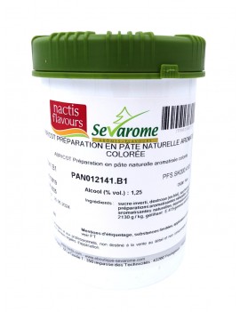 Pâte d'abricot Arôme et colorant naturel alimentaire professionnel 4108 SEVAROME