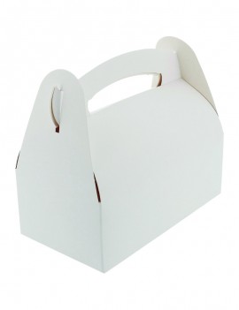 Boite pâtissière blanche à poignée MALLARD FERRIERE