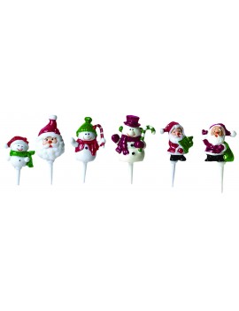 Assortiment de personnages de Noël MALLARD FERRIERE