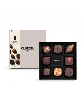 Coffret Manufacture Noir & Lait n°8 MICHEL CLUIZEL
