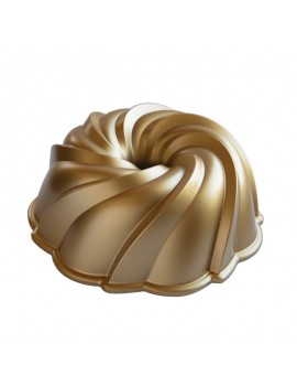 Moule à gâteau Bundt® Tourbillon Gold