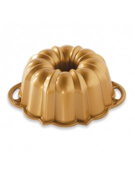 Petit moule à gâteau Bundt® Original Gold avec poignées NORDIK WARE
