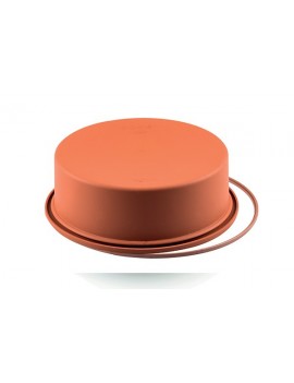 Génoise - Moule silicone Ø180 H.65 mm Silikomart