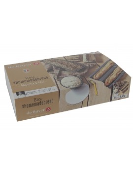 Box HOMEMADEBREAD Baguette & Pain 4 pièces