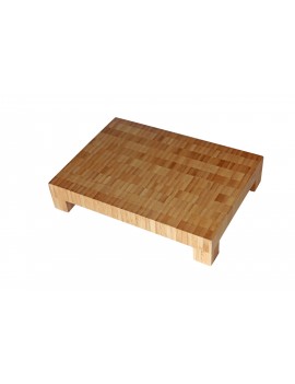 Planche à découper en bois debout d'acacia 31x22 cm