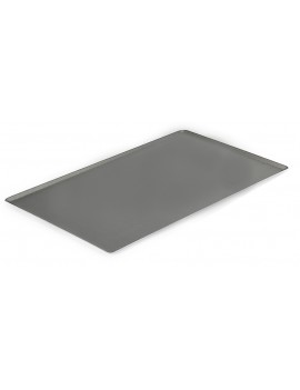 Plaque rectangulaire ép.2 mm antiadhésive aluminium 40x30 cm