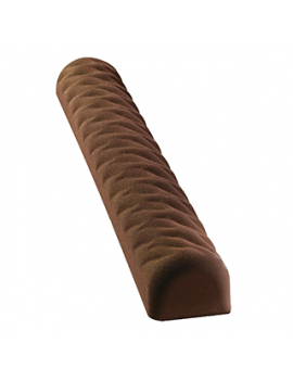 Moule bûche thermoformé vague CACAO BARRY