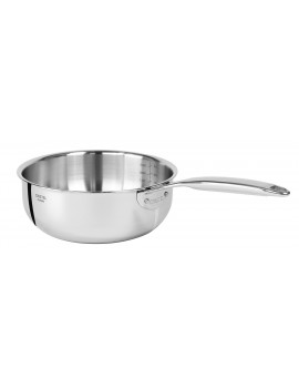 Casserole tout inox Castel'Pro® Fixe induction