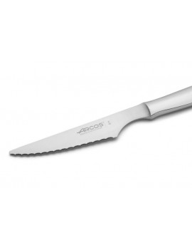 Couteau Ausonia - 67479 couteau scie à deux pointes pour produits surgelés  avec lame dentée en acier inox 440 et manche atoxique en polypropylène 27  cm