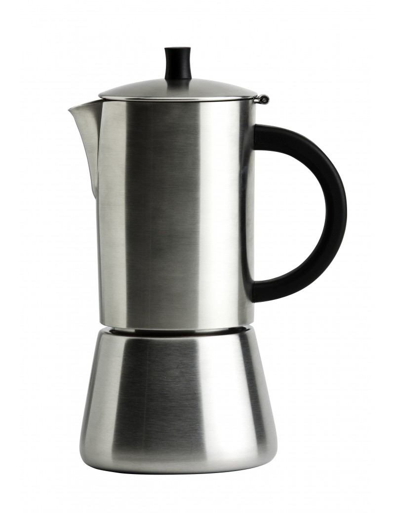 Cafetiere Palermo inox brossé induction - Nombre de tasses par 6