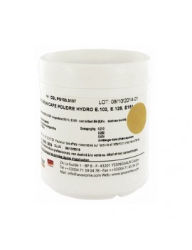 Colorant brun café poudre hydrosoluble professionnel SEVAROME