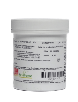 Colorant naturel violet poudre hydrosoluble professionnel 4631 SEVAROME