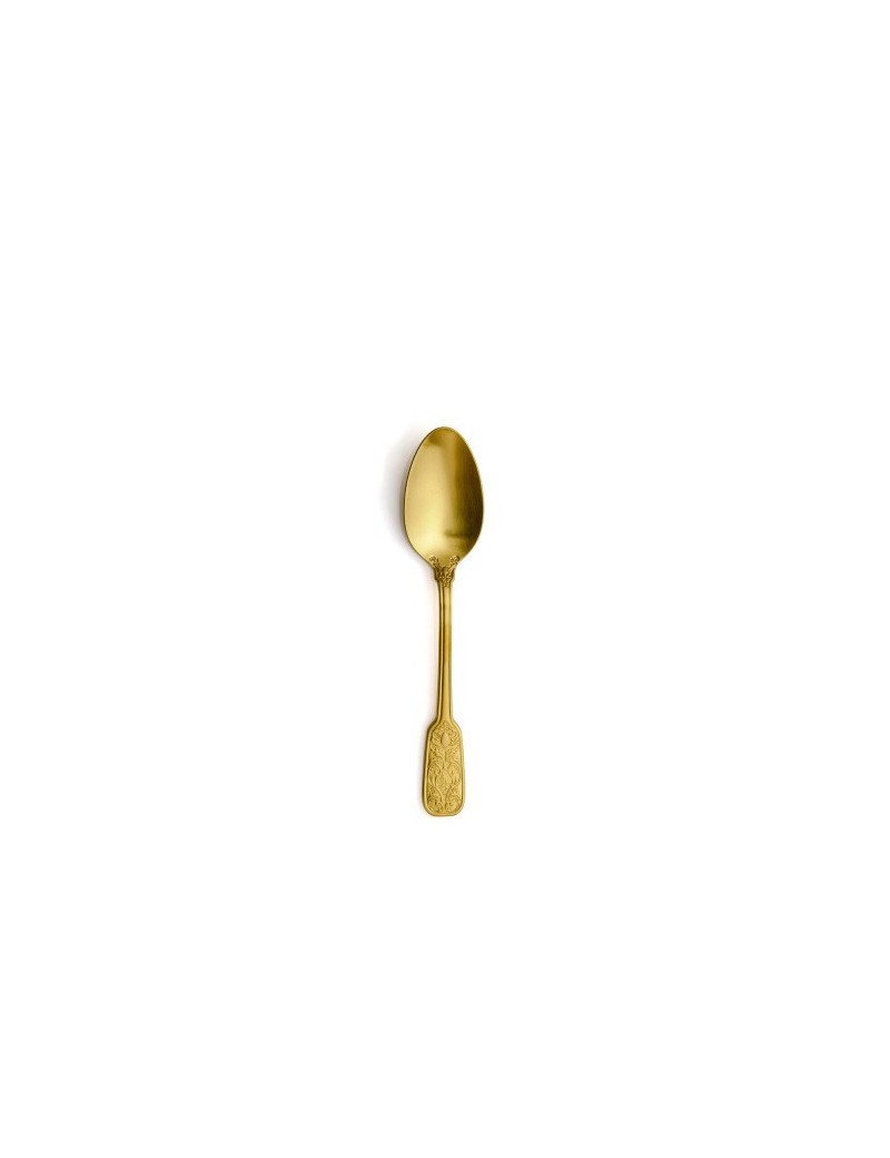 Cuillère à moka Versailles Satin Gold Inox 18/10 Q25 COMAS