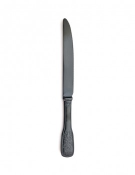 Couteau de table Versailles Satin Black Inox 18/10 Q25 COMAS