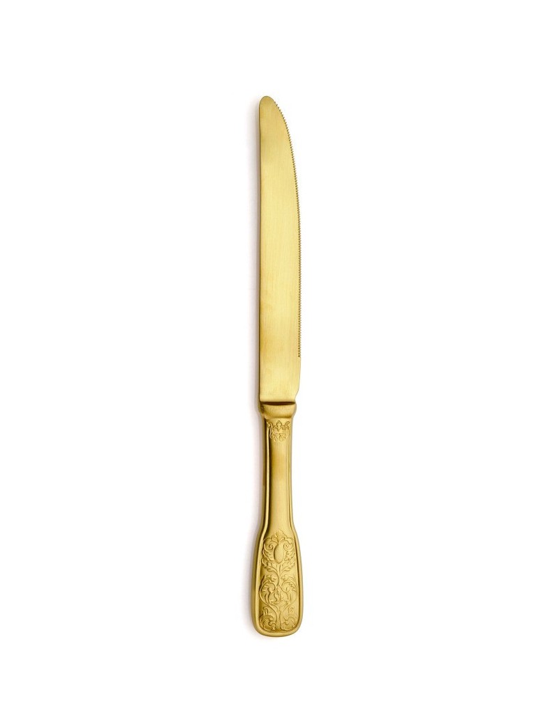 Couteau à dessert Versailles Satin Gold Inox 18/10 Q25 COMAS