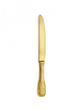 Couteau à dessert Versailles Satin Gold Inox 18/10 Q25 COMAS