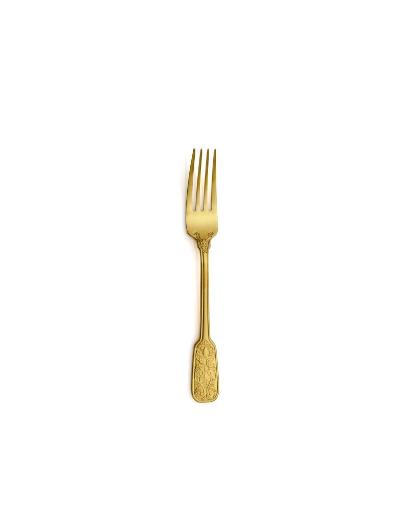 Fourchette à gâteau Versailles Satin Gold Inox 18/10 Q25 COMAS