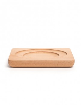 Mini support ovale en bois haya COMAS