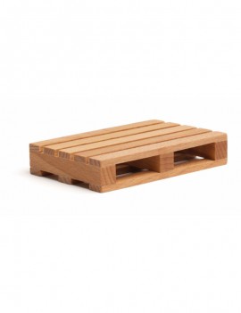Mini palette en bois d'hêtre COMAS