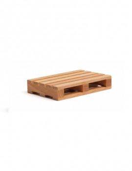 Mini palette en bois d'hêtre COMAS
