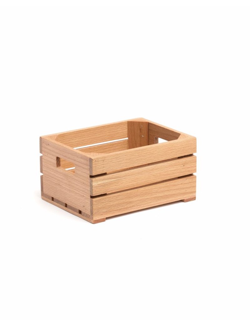 Mini cagette en bois d'hêtre COMAS Mini cagette en bois d'hêtre COMAS