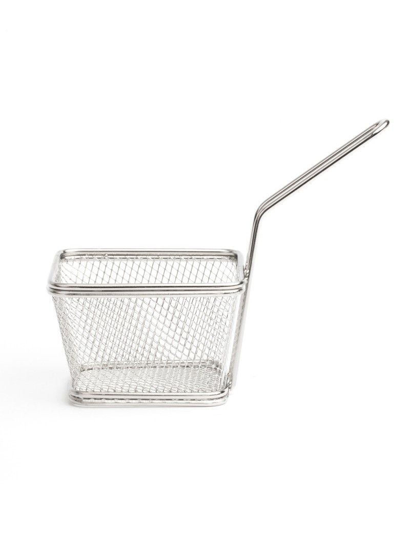 Mini panier à frites carré inox COMAS Mini panier à frites carré inox COMAS