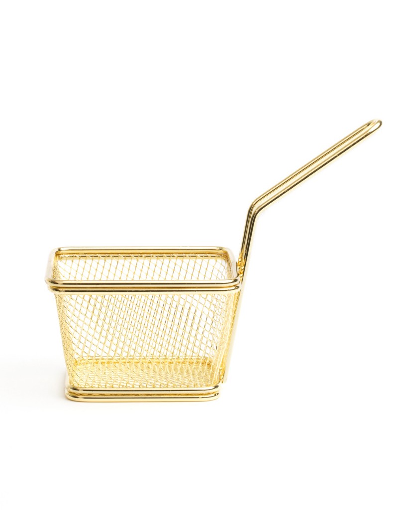 Mini panier à frites carré inox COMAS Mini panier à frites carré inox COMAS