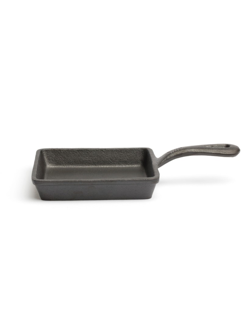 Mini poêle carrée en fonte COMAS Mini poêle carrée en fonte COMAS