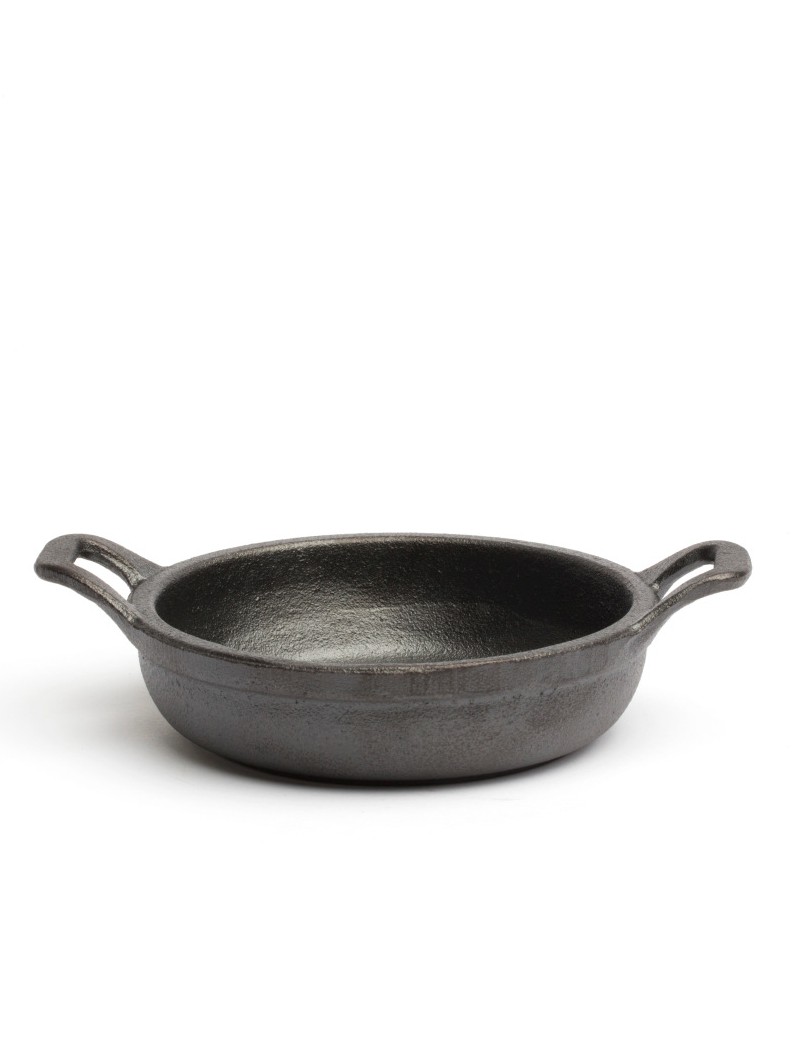 Mini poêle ronde en fonte avec anses COMAS