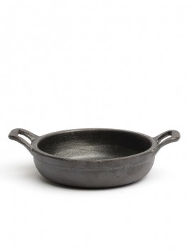 Mini poêle ronde en fonte avec anses COMAS