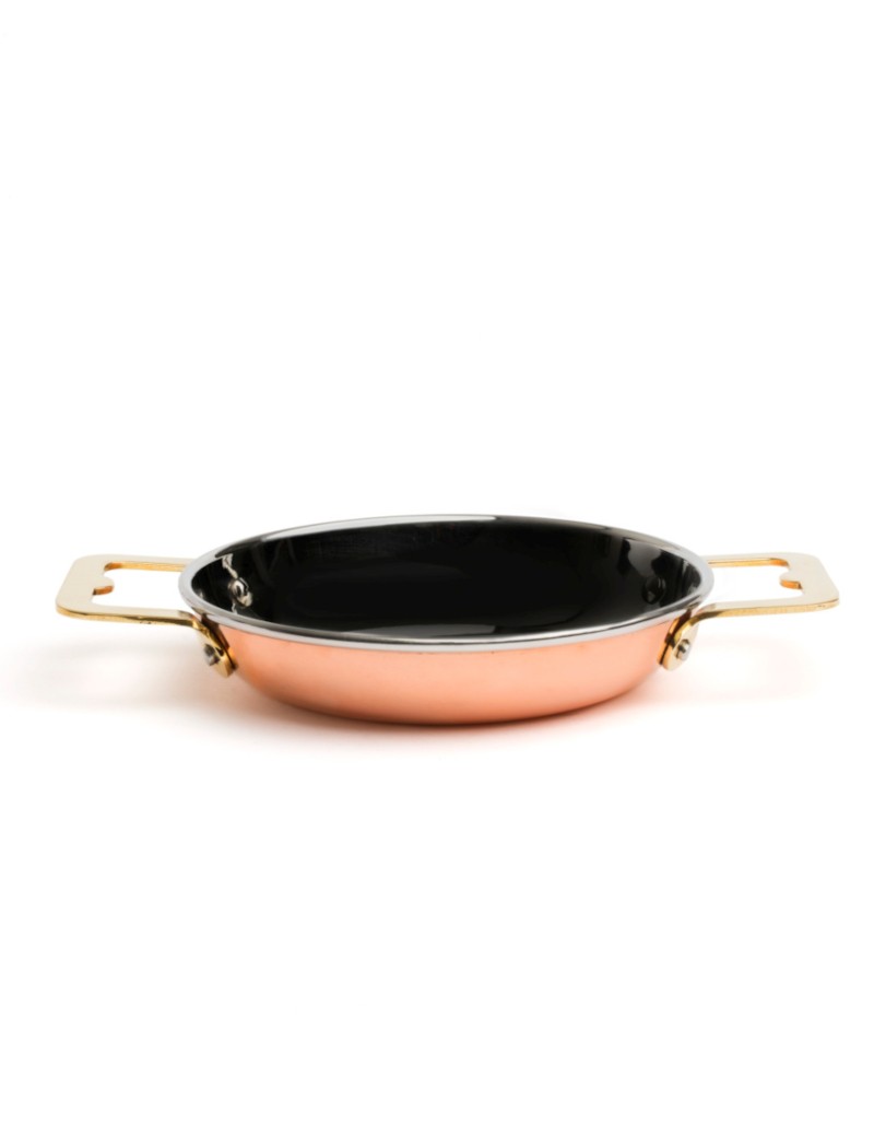 Mini paella double paroi en cuivre COMAS Mini paella double paroi en cuivre COMAS