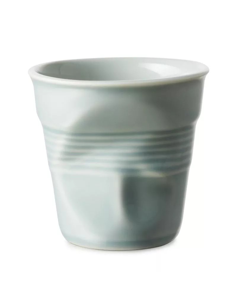 Lot de 45 tasses à café jetables en plastique blancs 19 cl