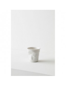 Tasse espresso Froissé 8cl en porcelaine REVOL