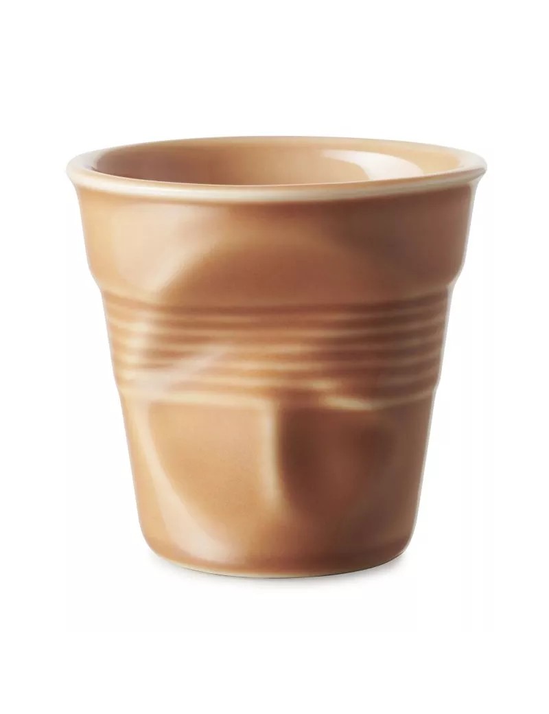 Tasse espresso Froissé 8cl en porcelaine REVOL