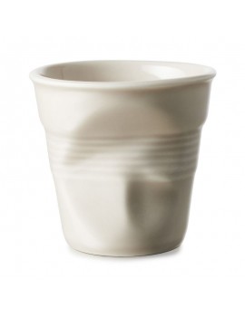 Tasse espresso Froissé 8cl en porcelaine REVOL