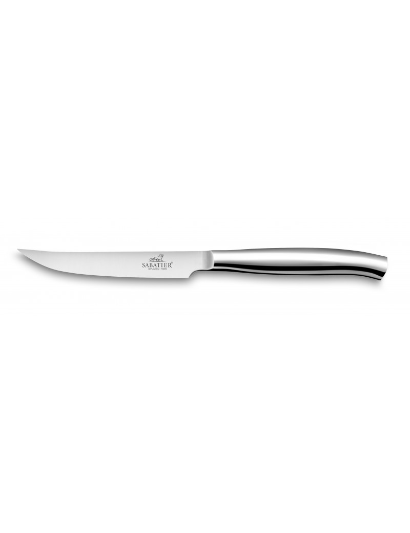 Couteau à steak lame lisse 11 cm acier deglon