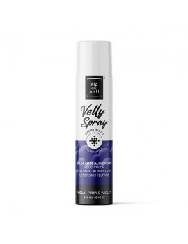 Colorant Violet spray Velly effet velours 250ml Azo Free VIA DELLE ARTI