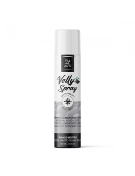 Colorant naturel Blanc spray Velly effet velours 250ml Azo Free VIA DELLE ARTI