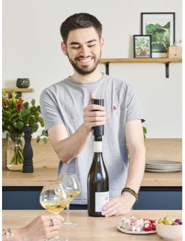 Preserve Electric - Pompe à Vide Electrique pour le Vin PEUGEOT SAVEURS