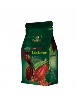 Chocolat noir de couverture Excellence 55% CACAO BARRY
