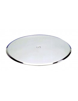 Plâteau tournant inox 30 cm h 3.5 cm MALLARD FERRIERE