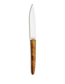 Couteau steak Utset manche bois stabilisé COMAS