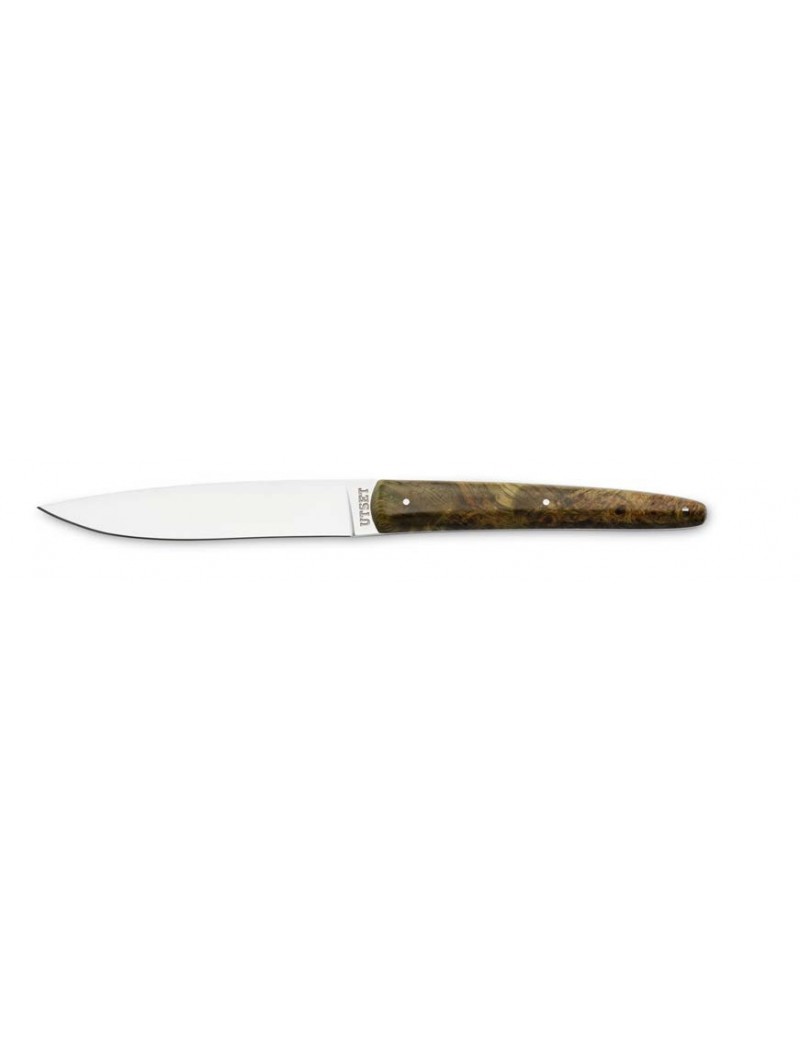 Couteau steak Utset manche bois stabilisé COMAS Couteau steak Utset manche bois stabilisé COMAS