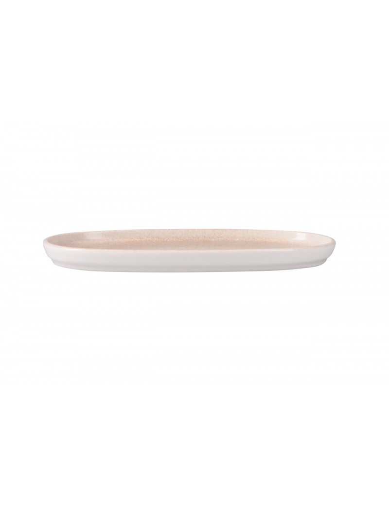 Assiette ovale en porcelaine Zenit PIOLI